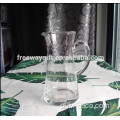 Zestaw miotacza z przezroczystego szkła /słoiki soków
